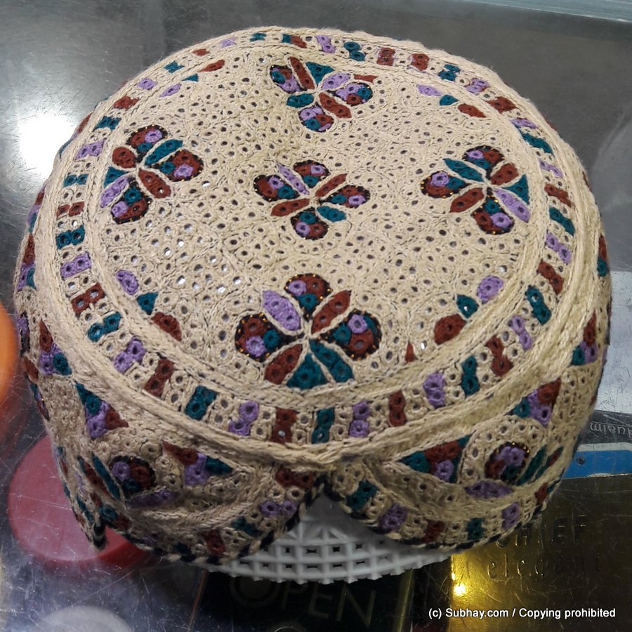 Yaqoobi Tando Adam / Zardari Sindhi Cap / Topi (Hand Made) MKC-464